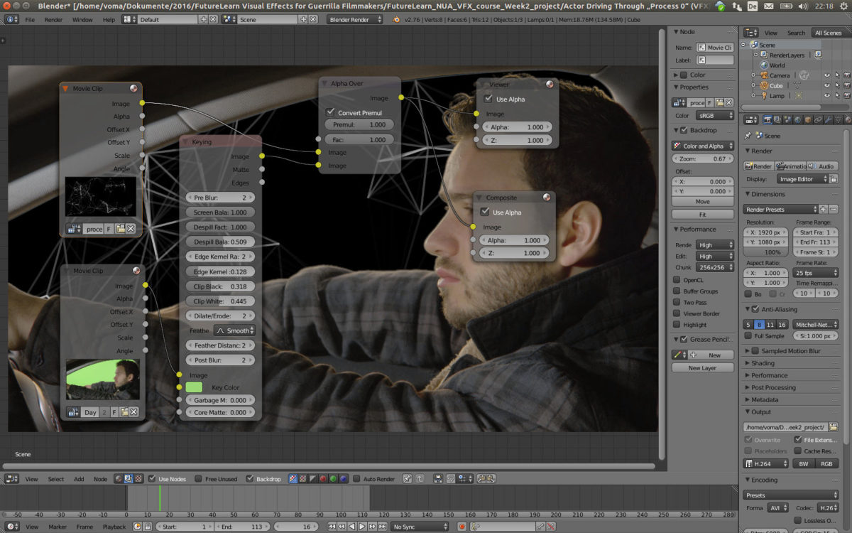 Blender Node Editor ELearning // Multimedia // OnlineMedien
